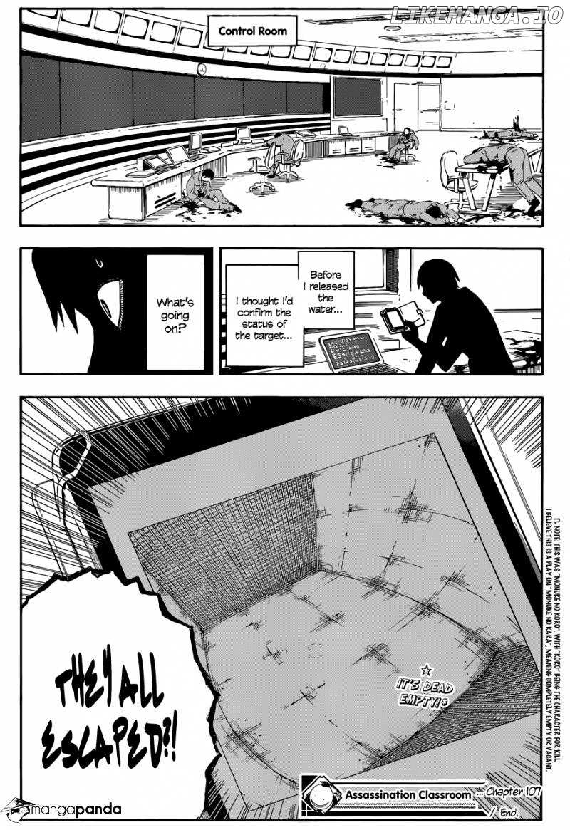 Ansatsu Kyoushitsu chapter 107 - page 21