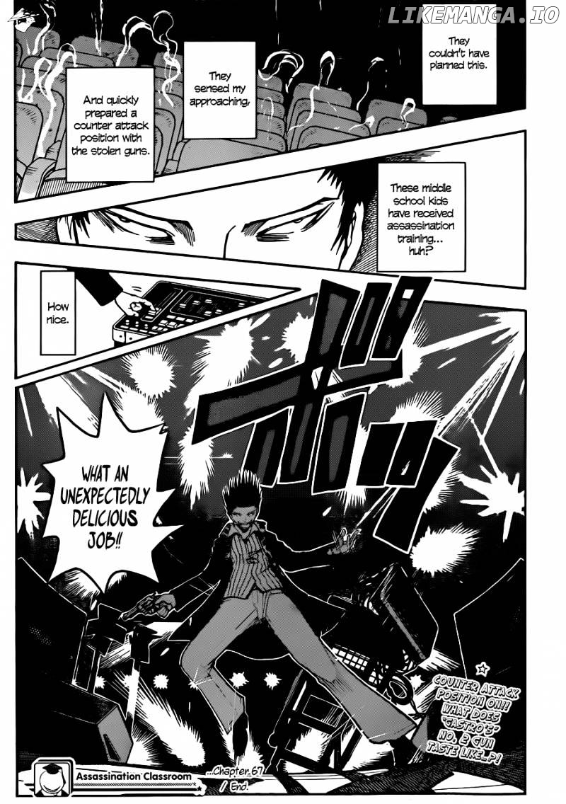 Ansatsu Kyoushitsu chapter 67 - page 20