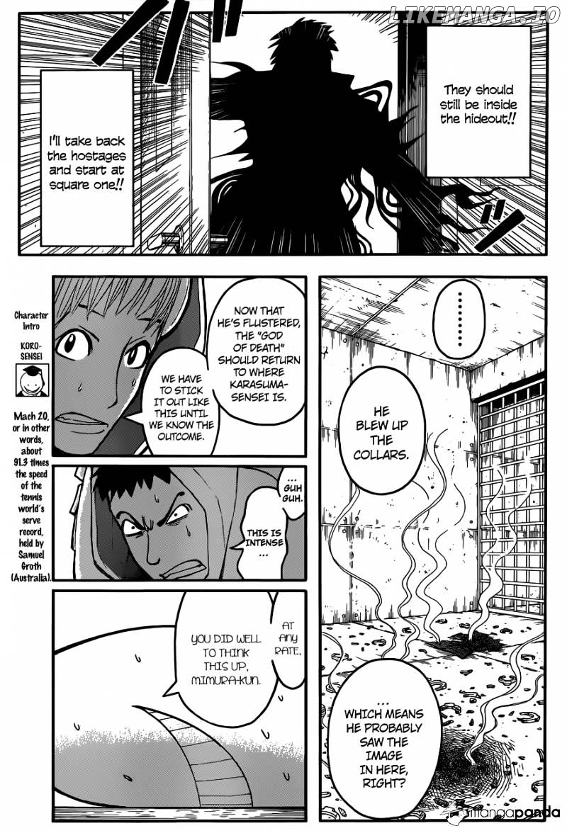 Ansatsu Kyoushitsu chapter 108 - page 4