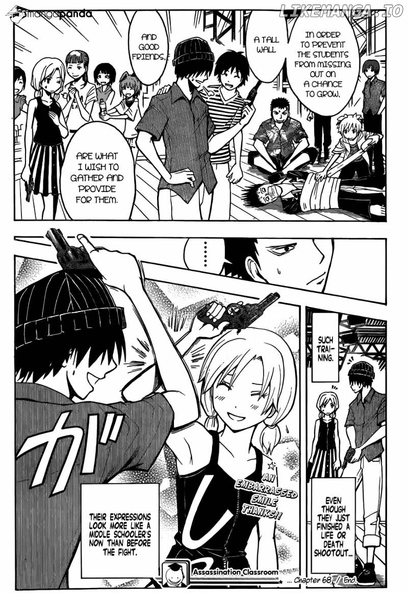 Ansatsu Kyoushitsu chapter 68 - page 19