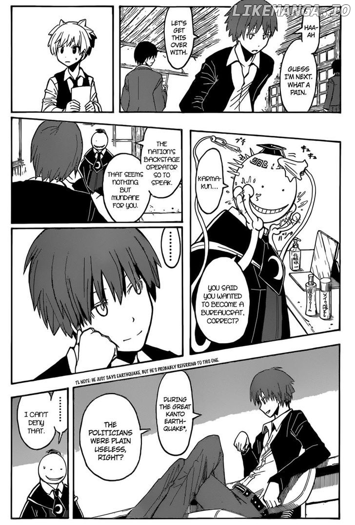 Ansatsu Kyoushitsu chapter 111 - page 10