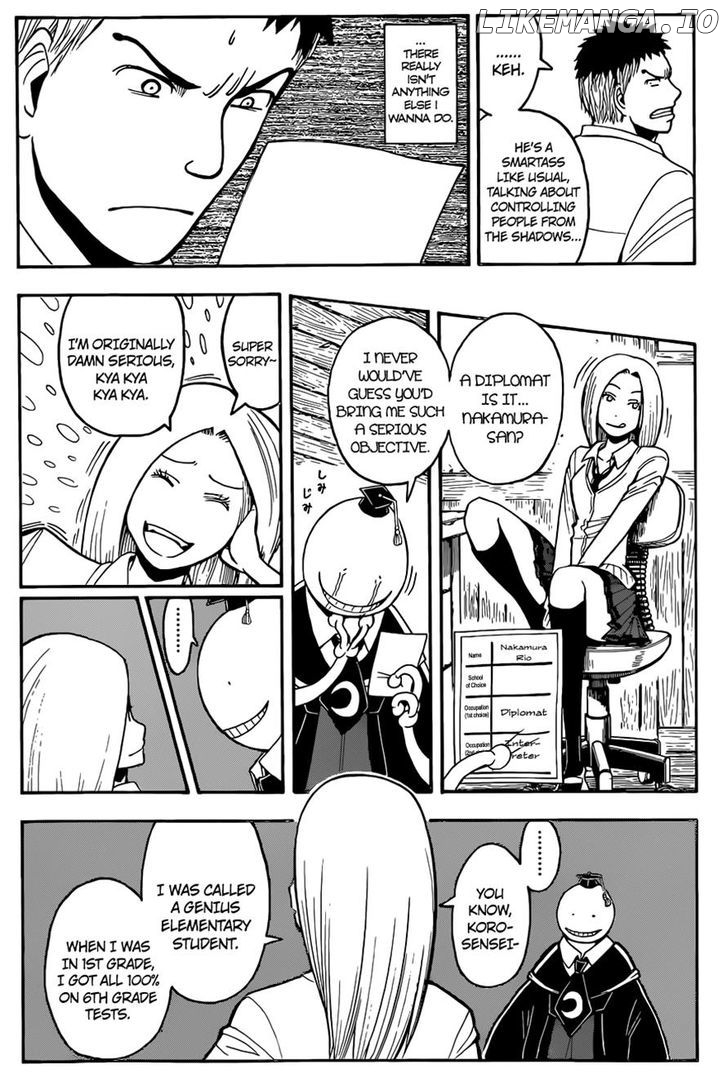 Ansatsu Kyoushitsu chapter 111 - page 12