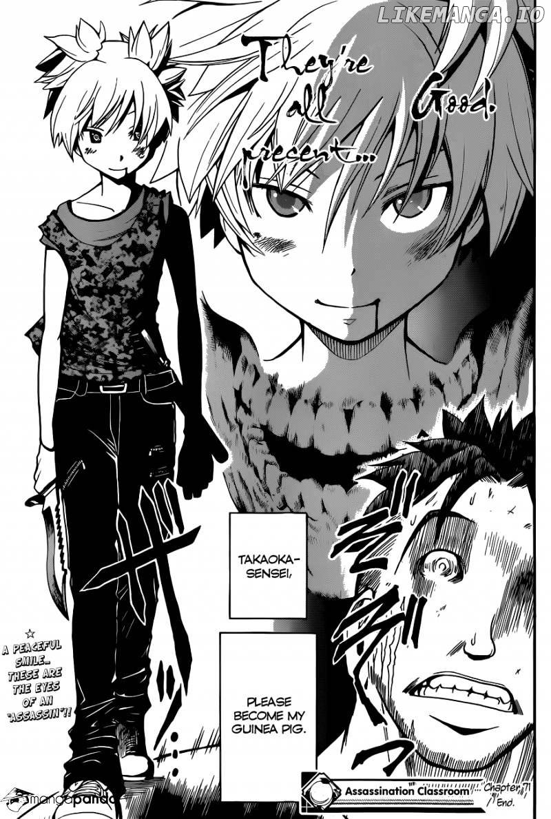 Ansatsu Kyoushitsu chapter 71 - page 20