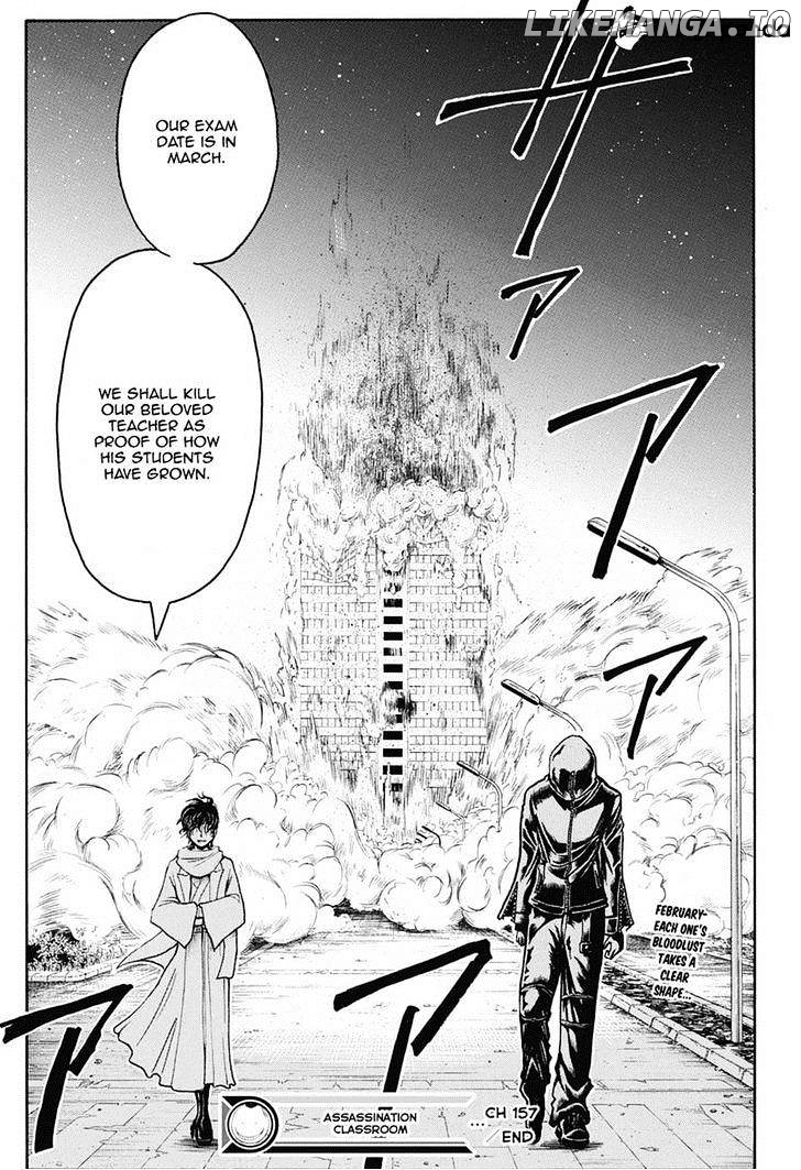 Ansatsu Kyoushitsu chapter 157 - page 19