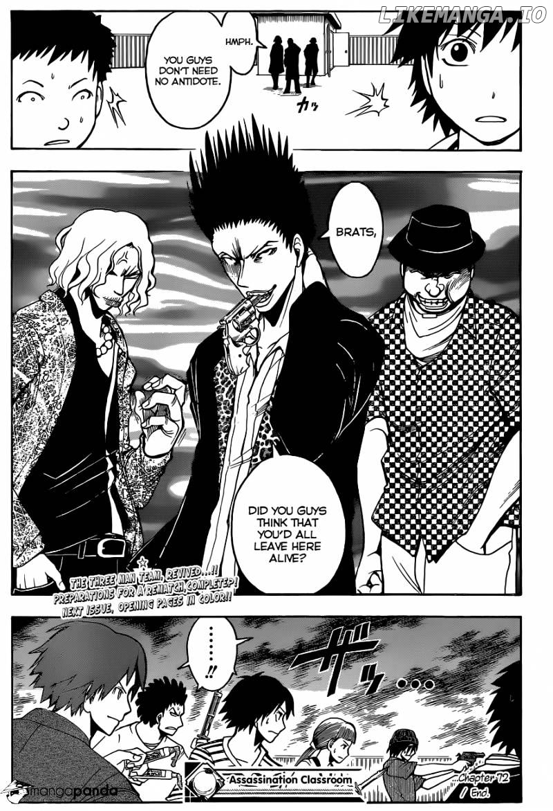 Ansatsu Kyoushitsu chapter 72 - page 19