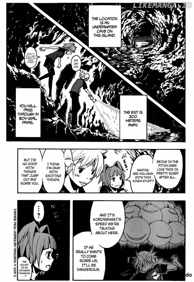 Ansatsu Kyoushitsu chapter 74 - page 4