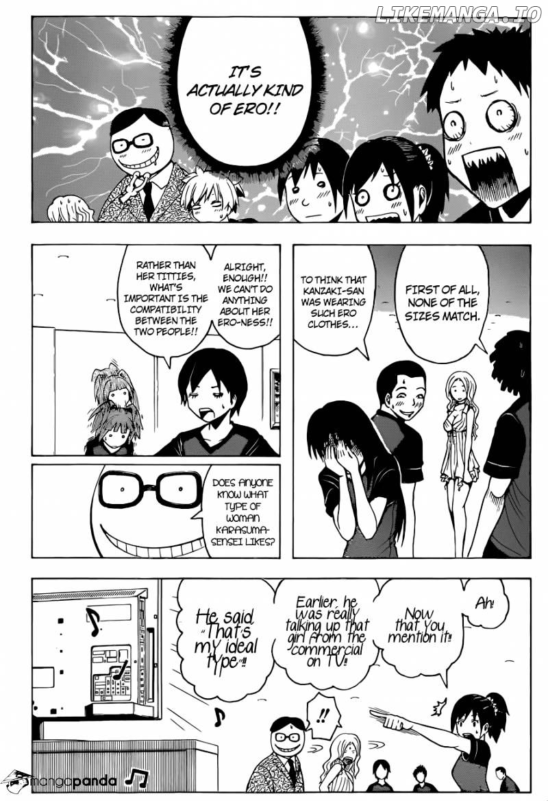 Ansatsu Kyoushitsu chapter 75 - page 8