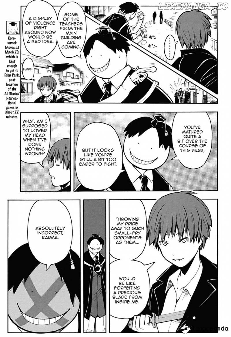 Ansatsu Kyoushitsu chapter 161 - page 3