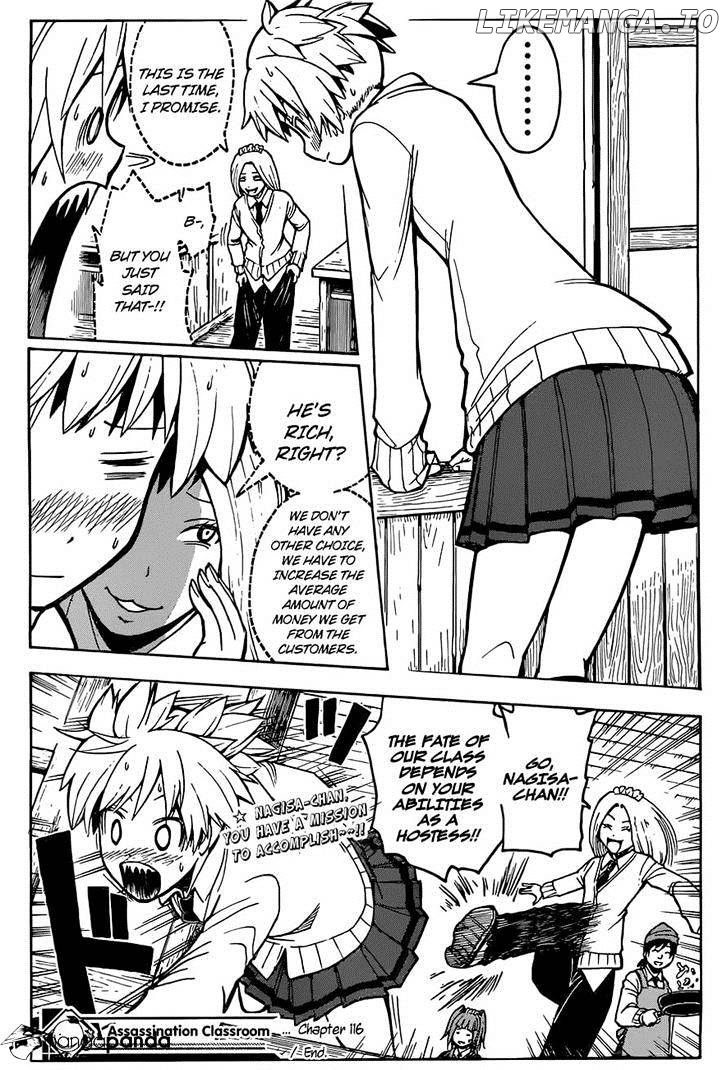 Ansatsu Kyoushitsu chapter 116 - page 19