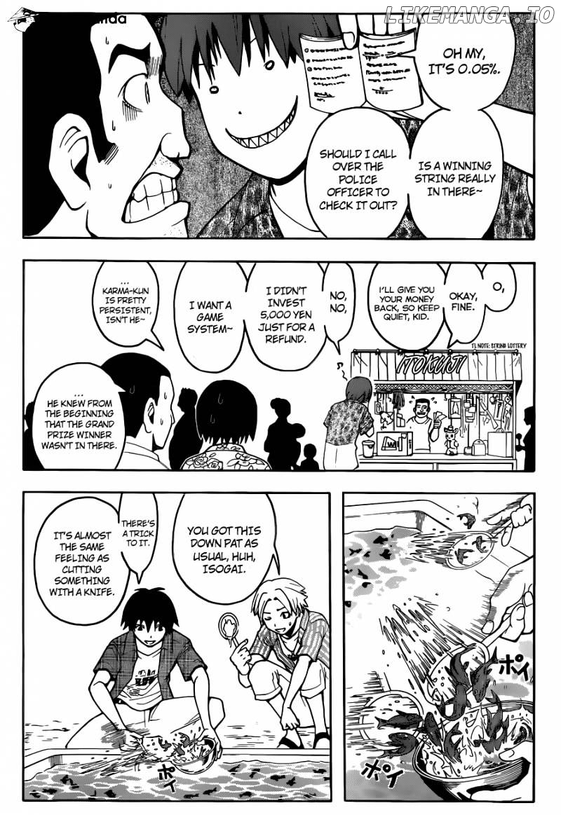 Ansatsu Kyoushitsu chapter 76 - page 13