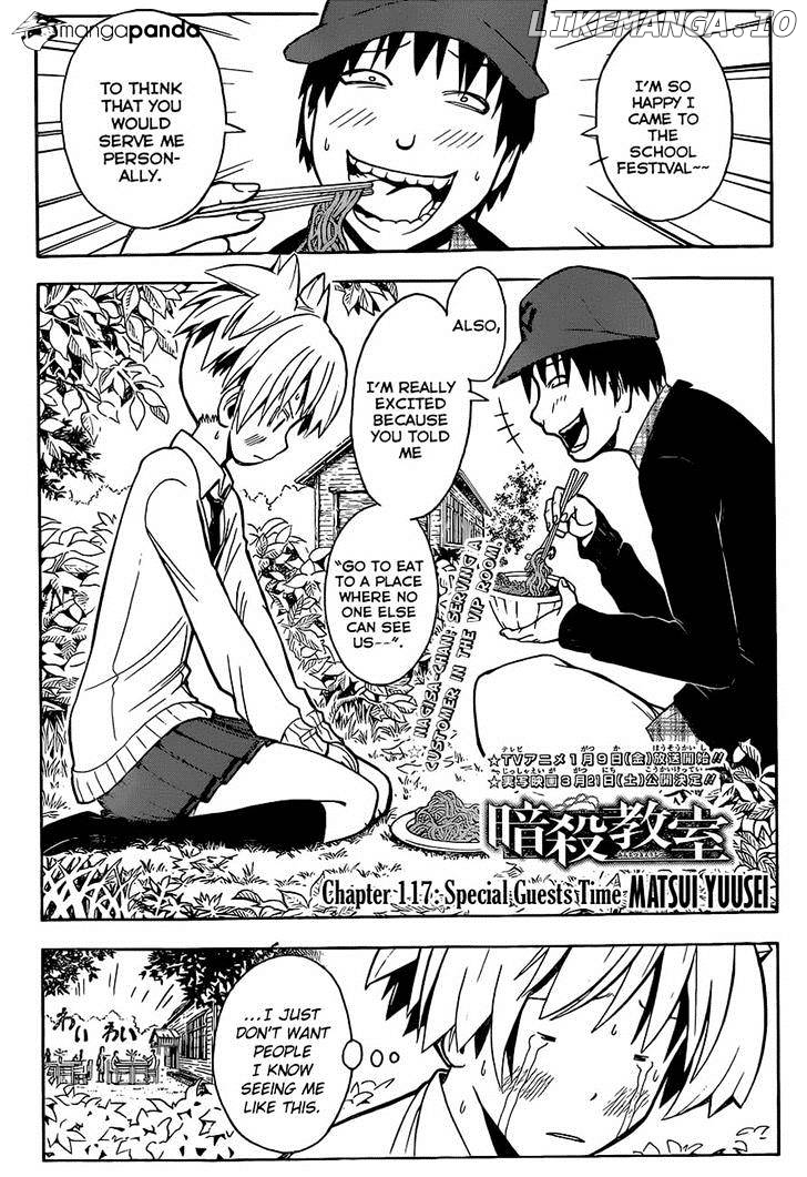 Ansatsu Kyoushitsu chapter 117 - page 1
