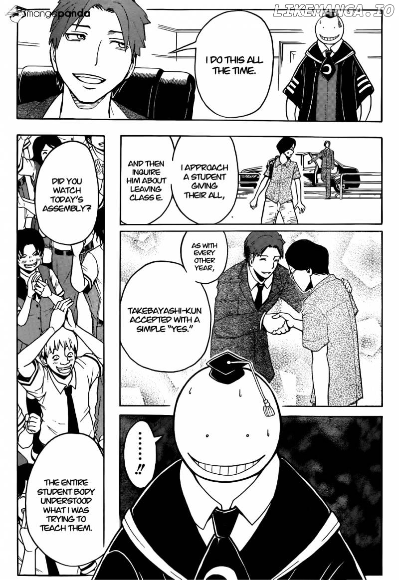 Ansatsu Kyoushitsu chapter 77 - page 12