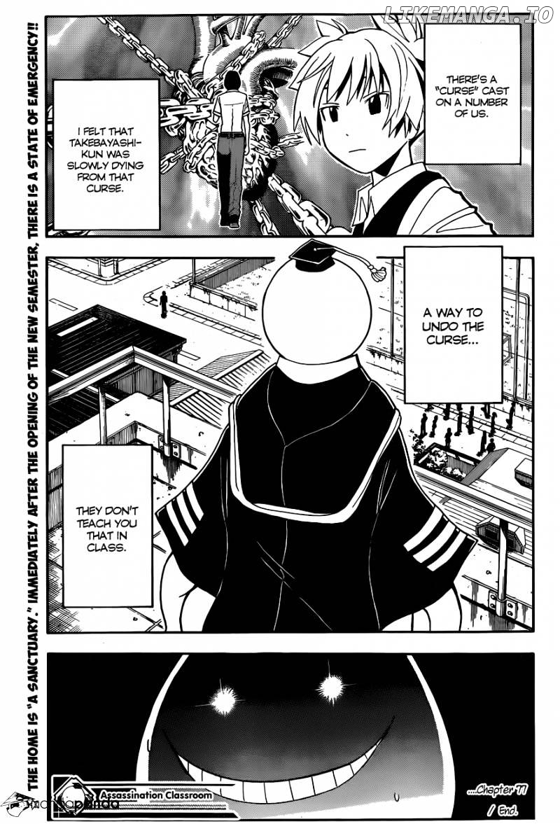 Ansatsu Kyoushitsu chapter 77 - page 20