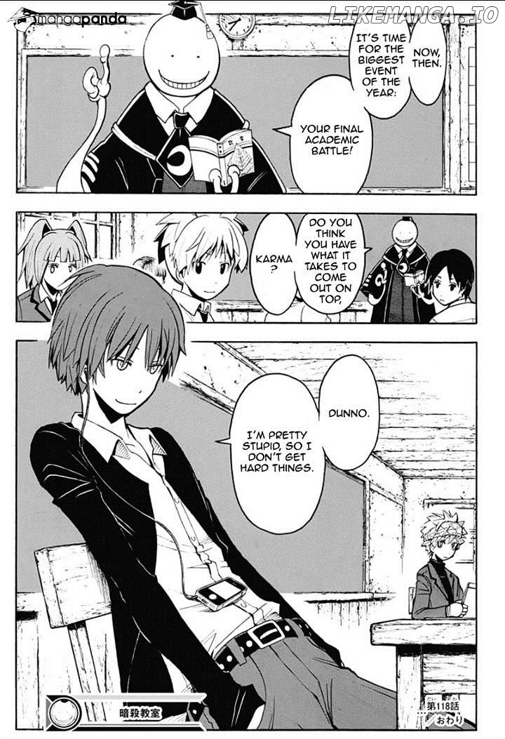 Ansatsu Kyoushitsu chapter 118 - page 19
