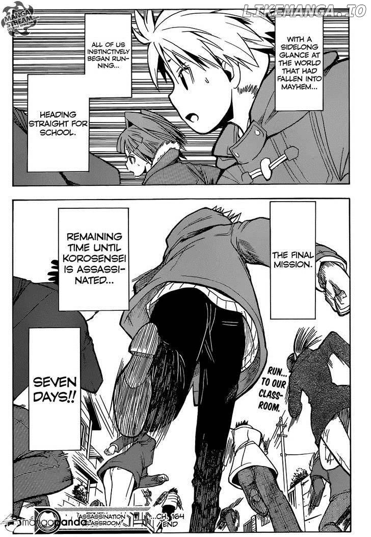 Ansatsu Kyoushitsu chapter 164 - page 20
