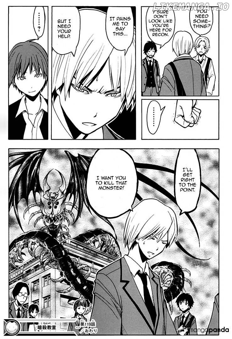 Ansatsu Kyoushitsu chapter 119 - page 19