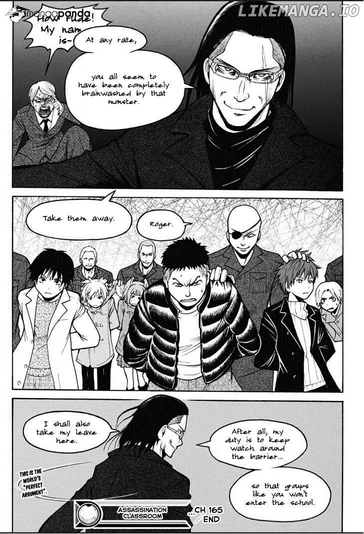 Ansatsu Kyoushitsu chapter 165 - page 20