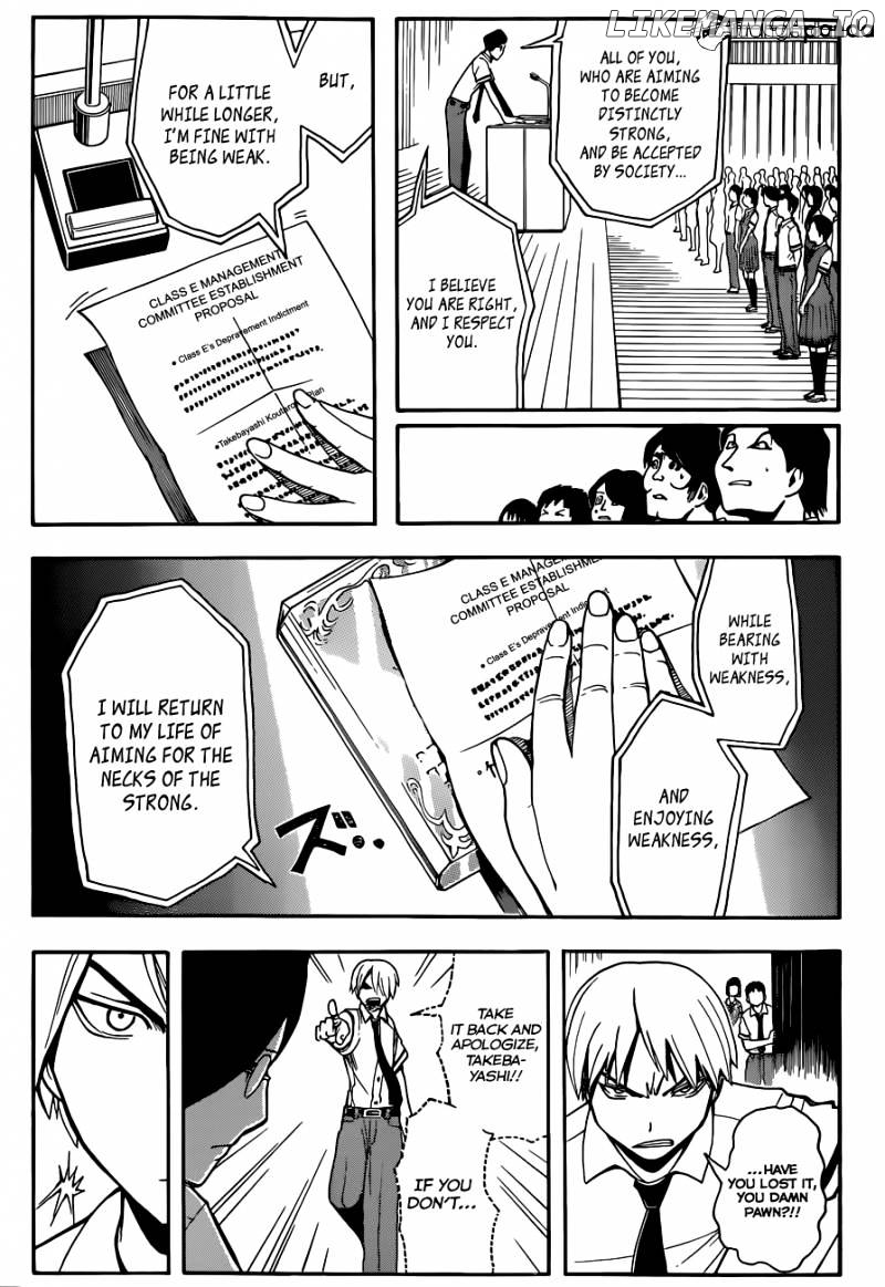 Ansatsu Kyoushitsu chapter 79 - page 14