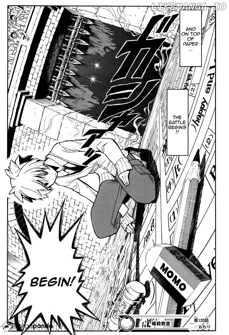 Ansatsu Kyoushitsu chapter 120 - page 20