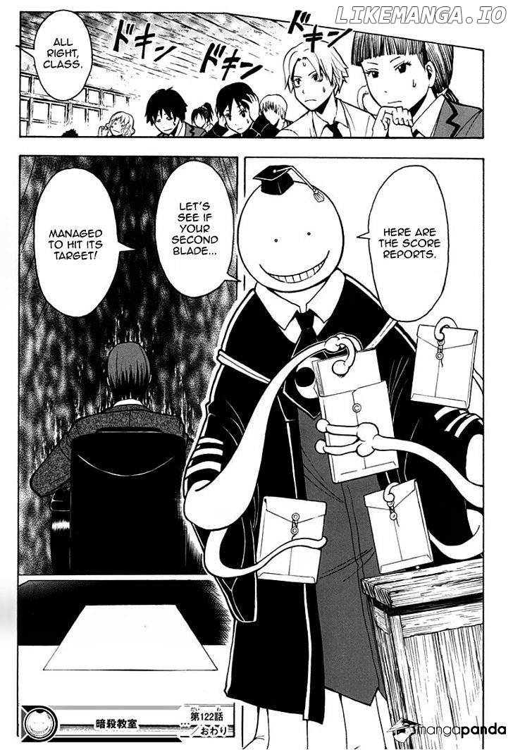 Ansatsu Kyoushitsu chapter 122 - page 20