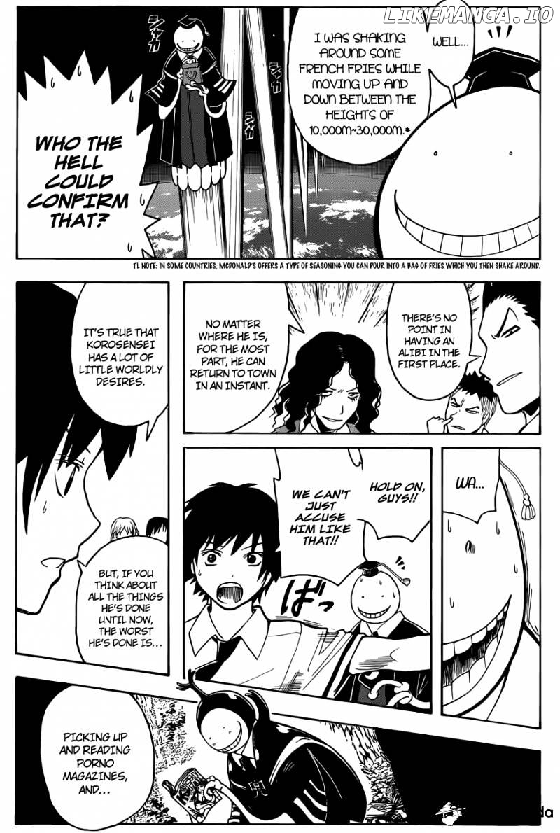 Ansatsu Kyoushitsu chapter 83 - page 5