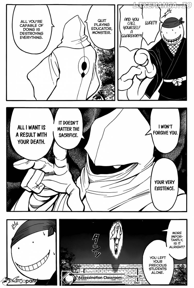 Ansatsu Kyoushitsu chapter 84 - page 18