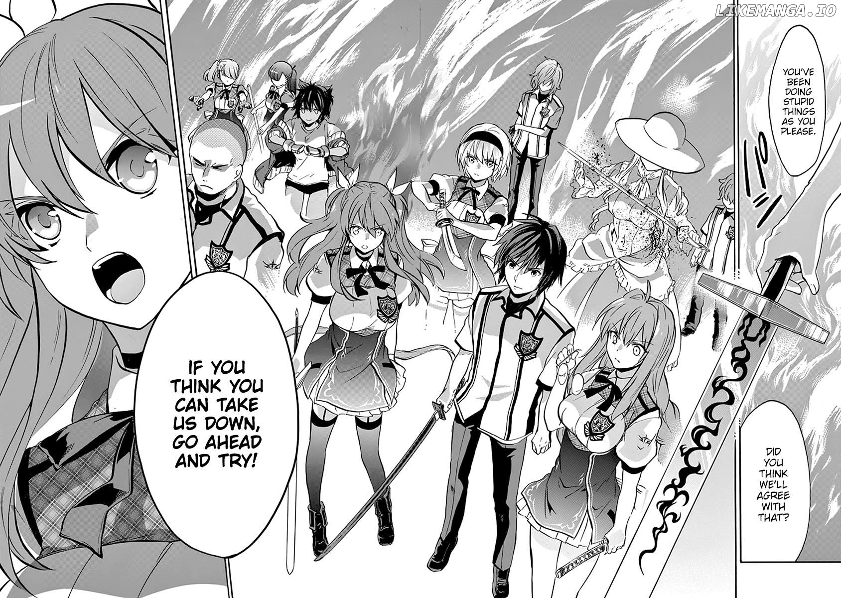 Rakudai Kishi no Eiyuutan chapter 39 - page 21