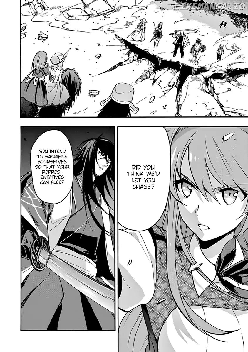 Rakudai Kishi no Eiyuutan chapter 40 - page 34