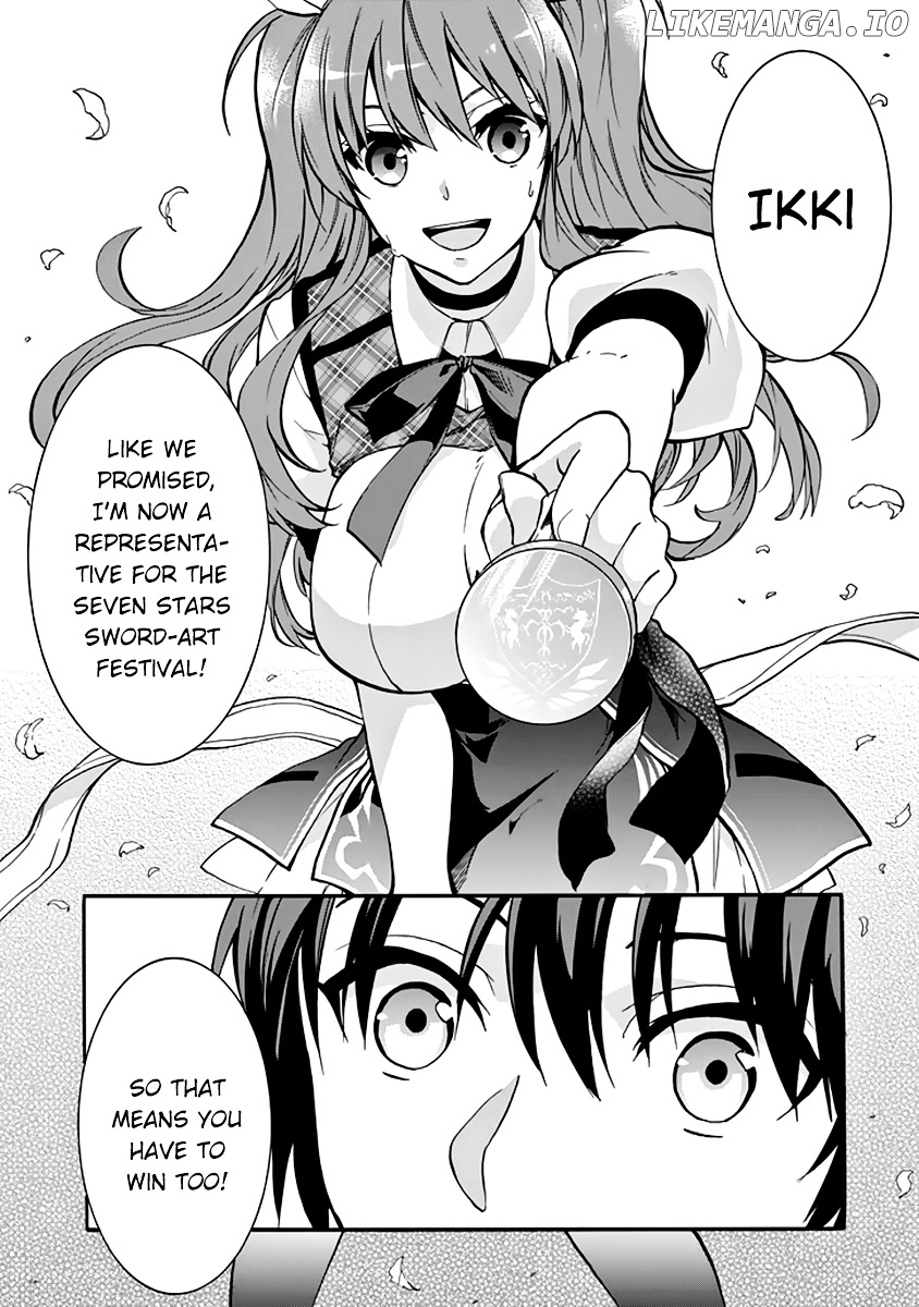 Rakudai Kishi no Eiyuutan chapter 30 - page 45