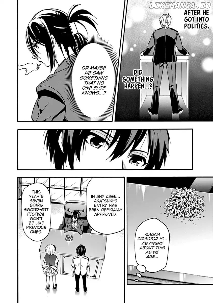 Rakudai Kishi no Eiyuutan chapter 45 - page 30