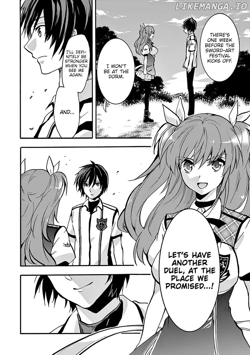 Rakudai Kishi no Eiyuutan chapter 45 - page 44