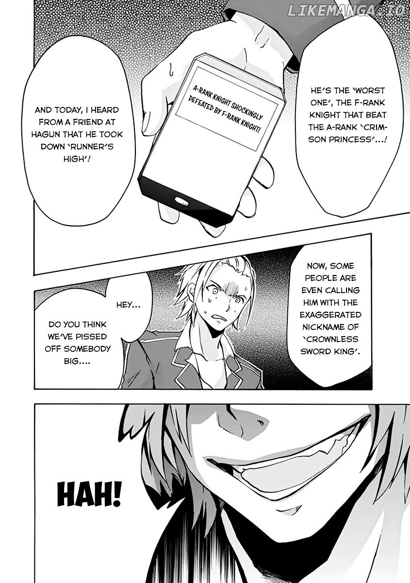 Rakudai Kishi no Eiyuutan chapter 18 - page 20