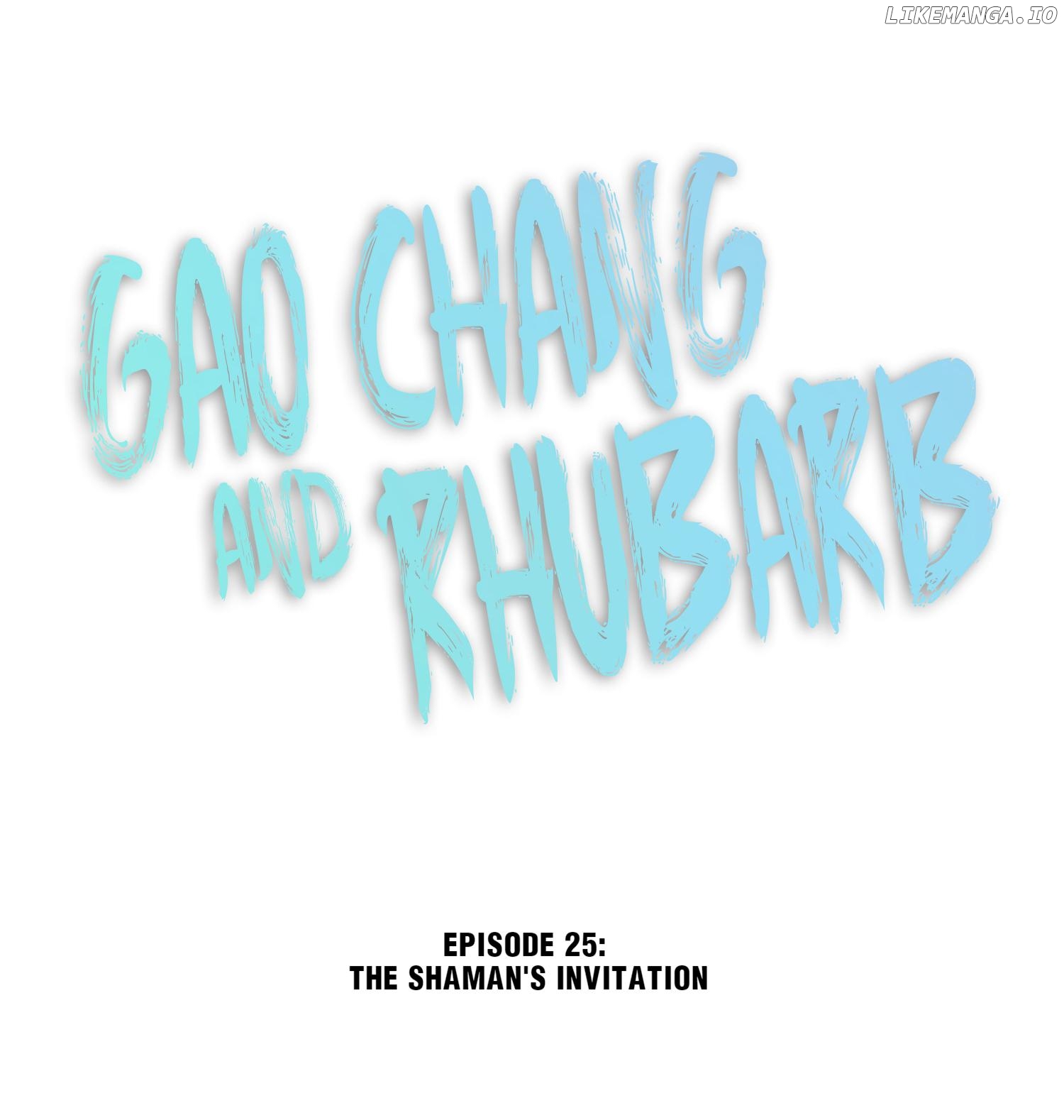Gao Chang and Rhubarb chapter 25 - page 1