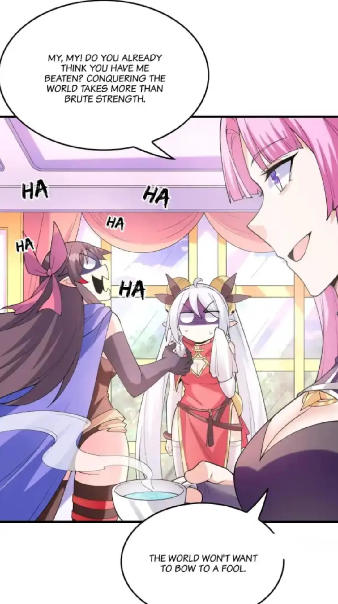 My Harem Is Entirely Female Demon Villains Chapter 112 - page 35
