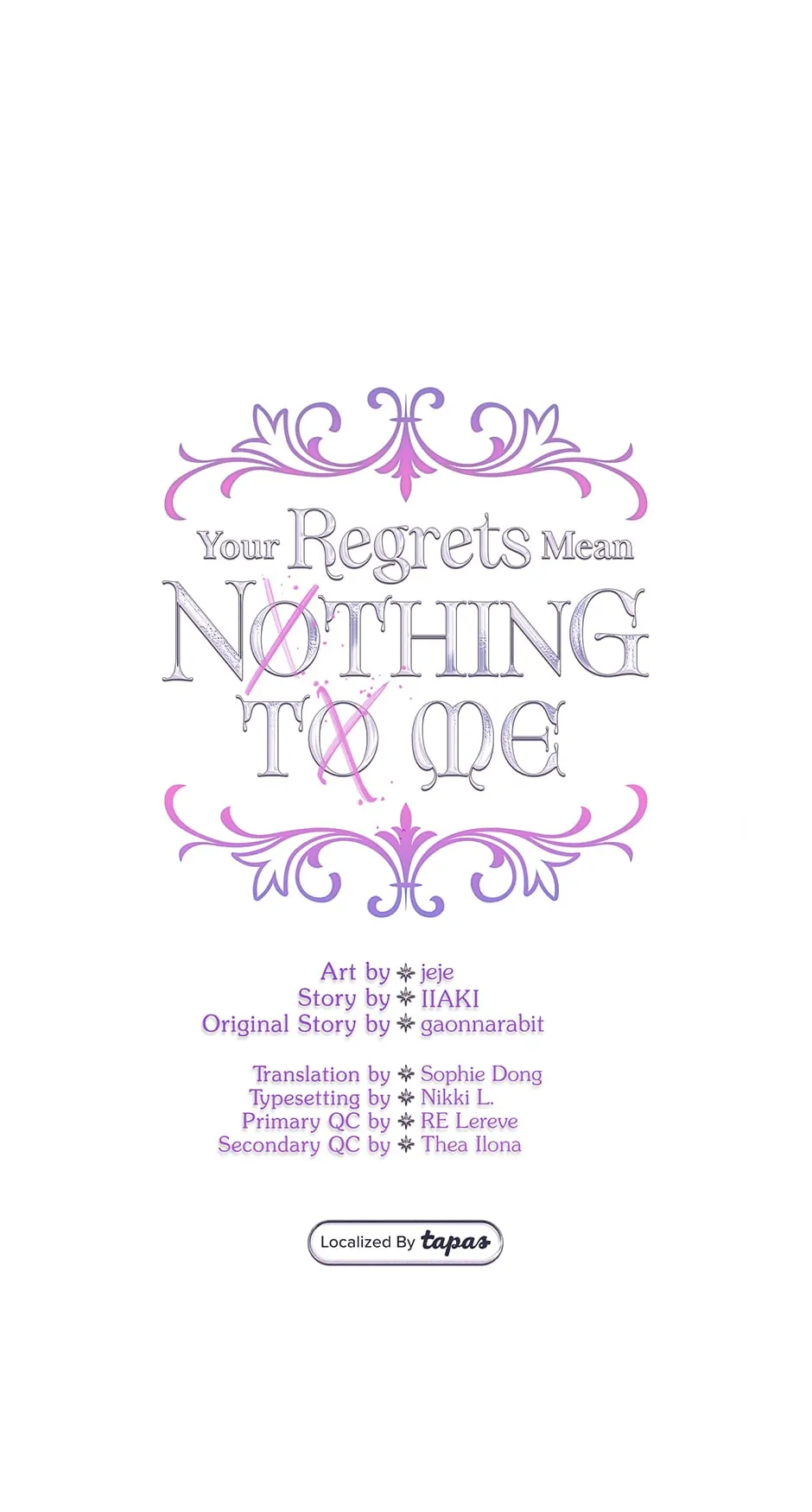 Your Regrets Mean Nothing to Me Chapter 104 - page 13