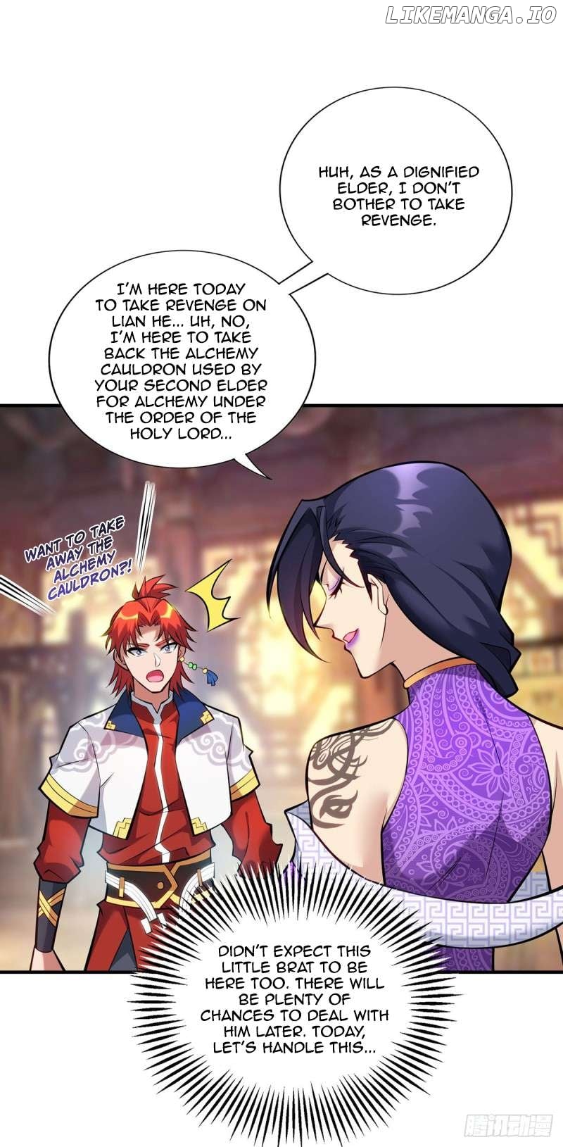 A Mouthful of My Loli Master’s Milk Makes Me Unparalleled Chapter 28 - page 21