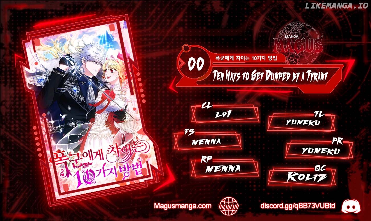 Ten Ways to Get Dumped by a Tyrant Chapter 30 - page 1