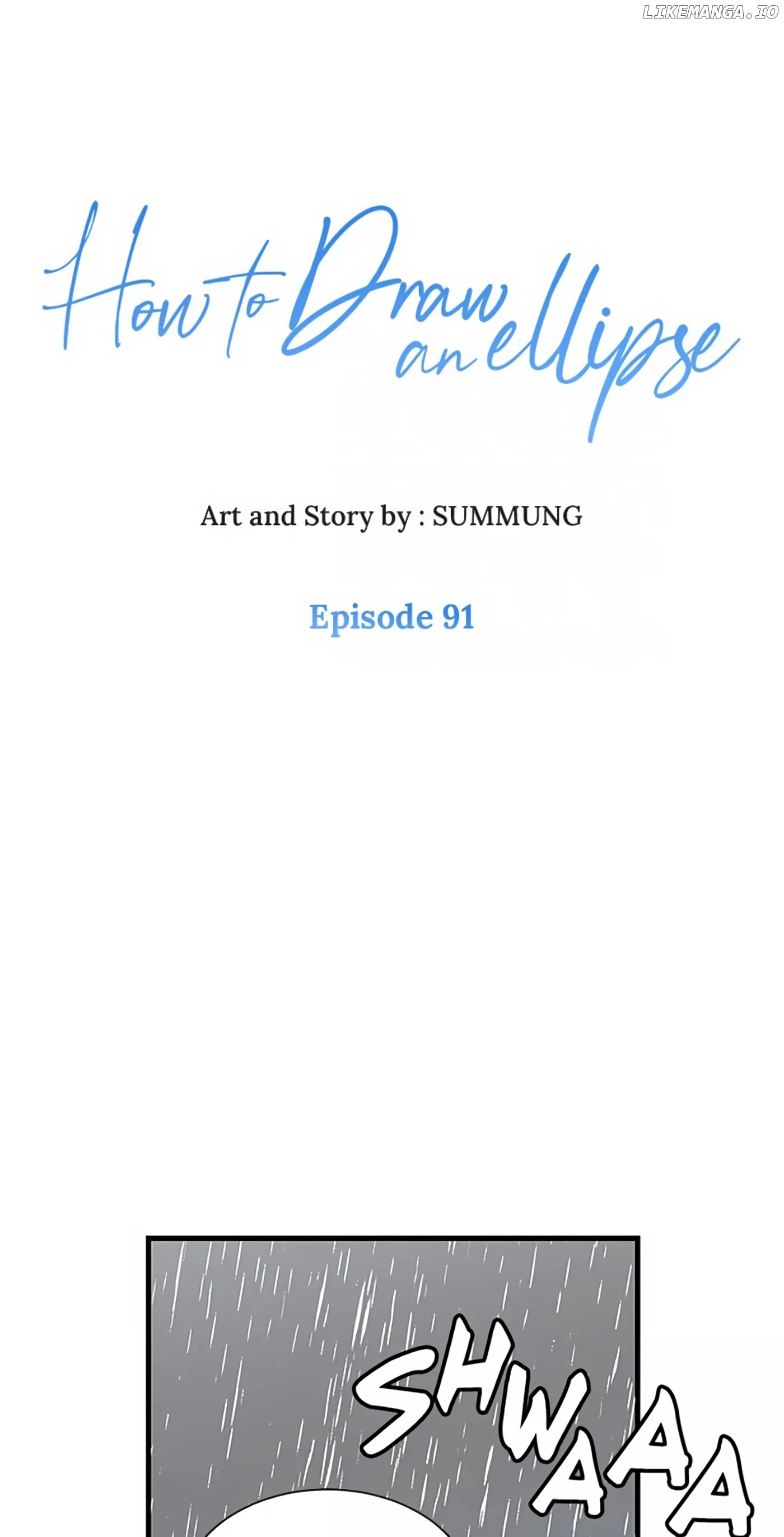 How to Draw an Ellipse Chapter 91 - page 1
