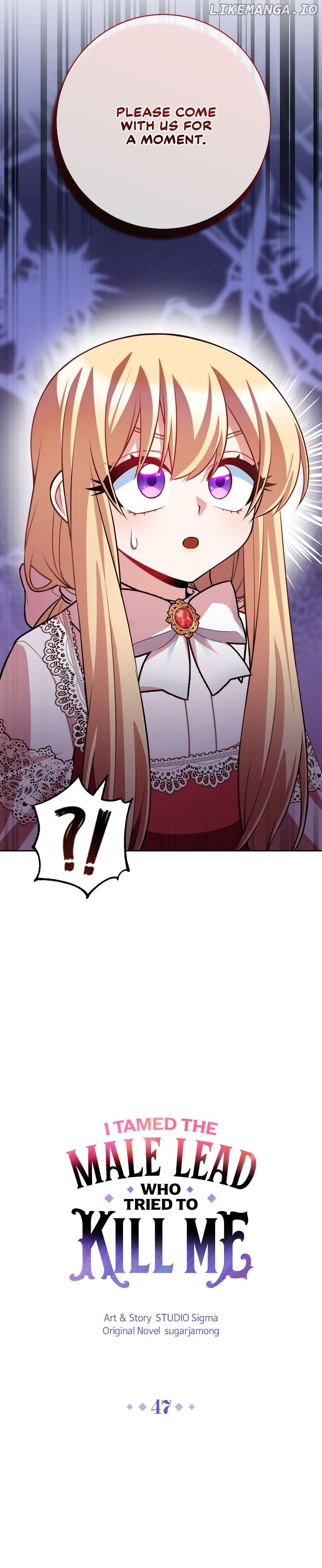 I Tamed the Male Lead Who Tried to Kill Me Chapter 47 - page 2