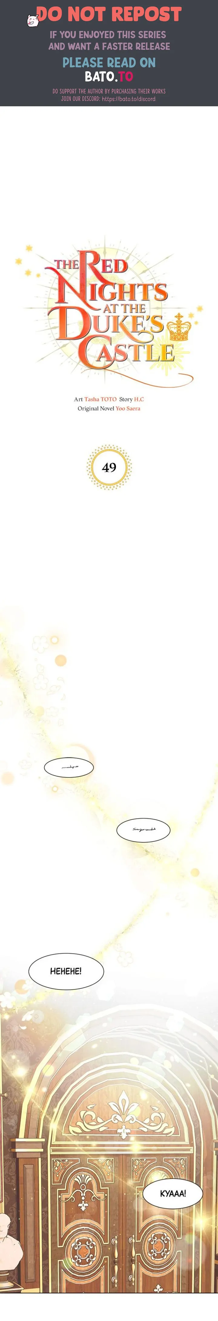 The Red Nights at the Duke’s Castle Chapter 49 - page 1