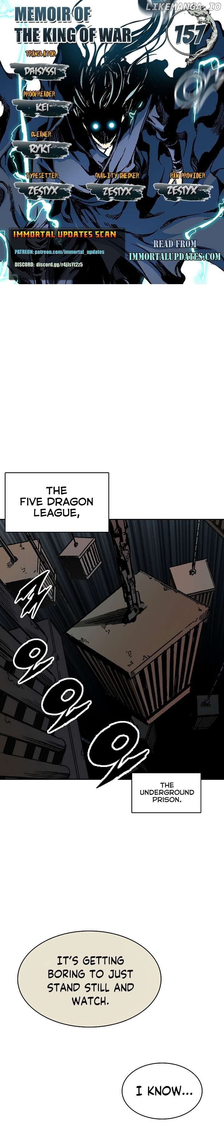 Memoir Of The King Of War Chapter 157 - page 1
