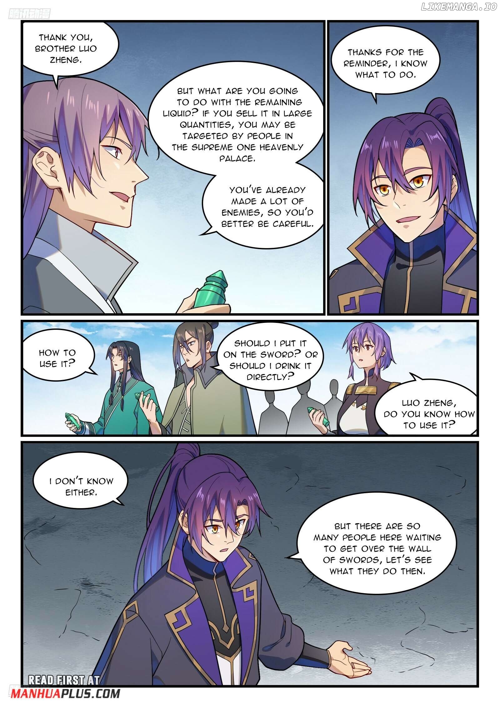 Apotheosis - Manhua Chapter 1169 - page 8