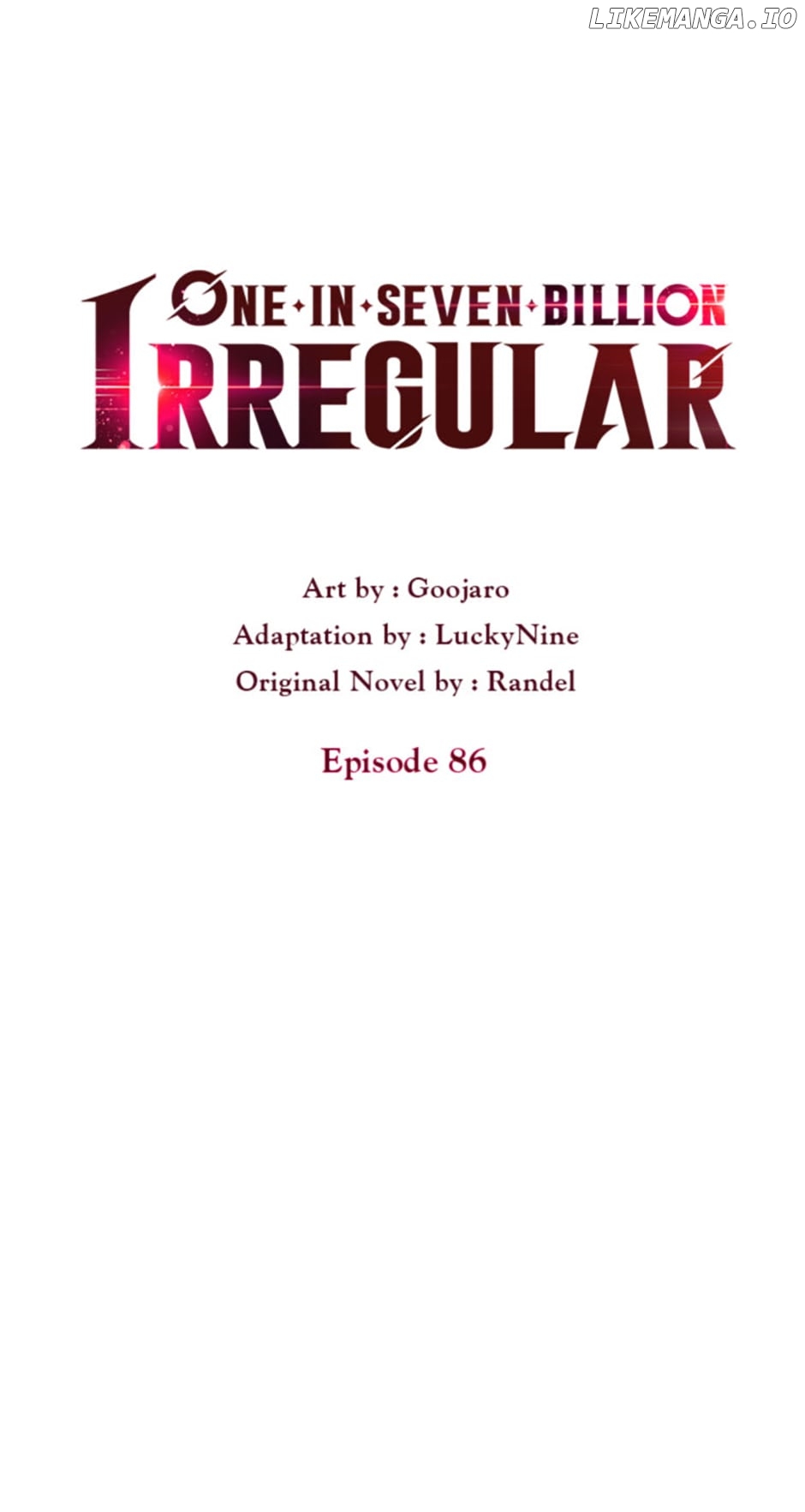 One-in-Seven-Billion Irregular Chapter 86 - page 8