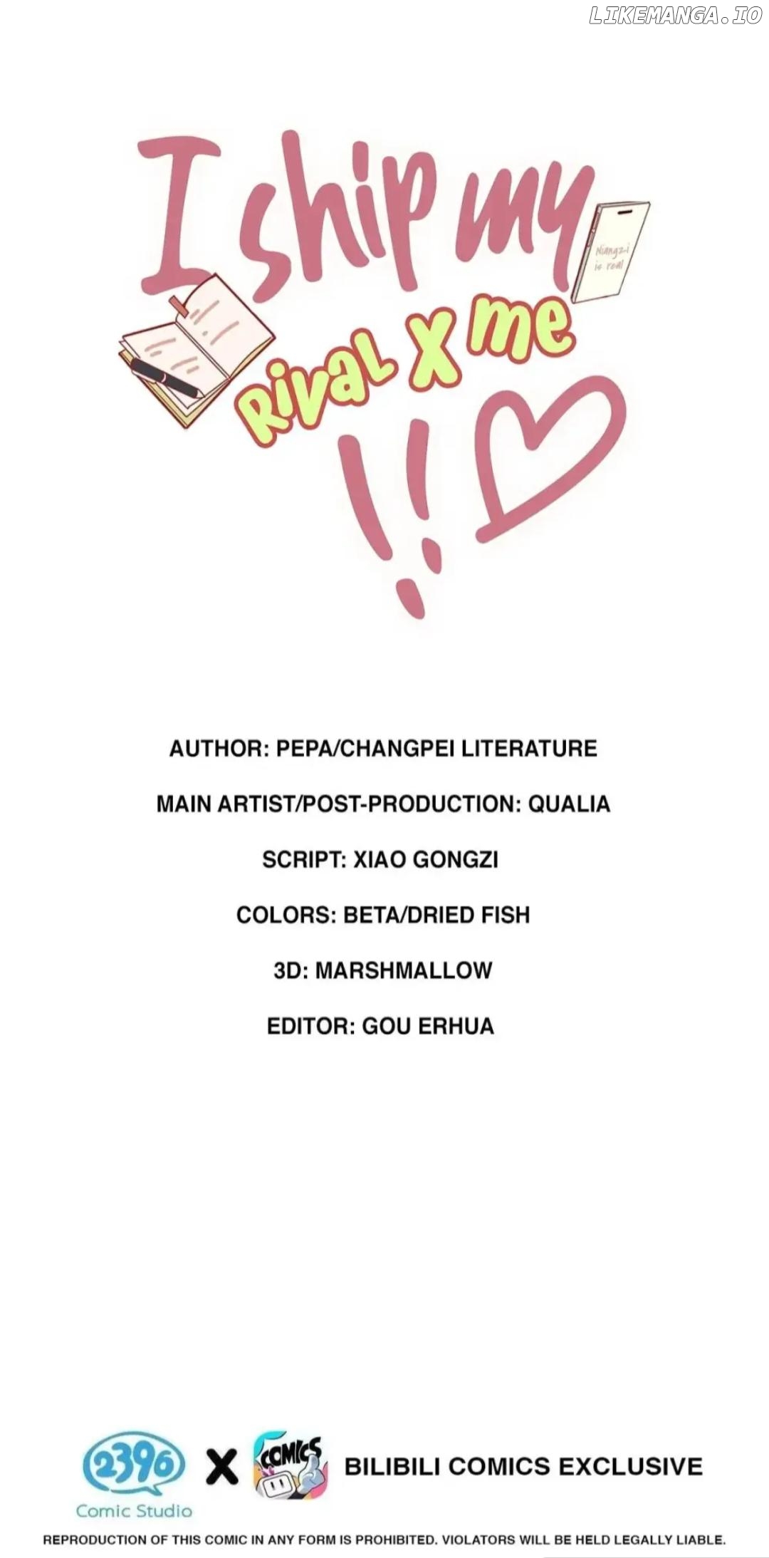 I Ship My Rival x Me Chapter 91 - page 2