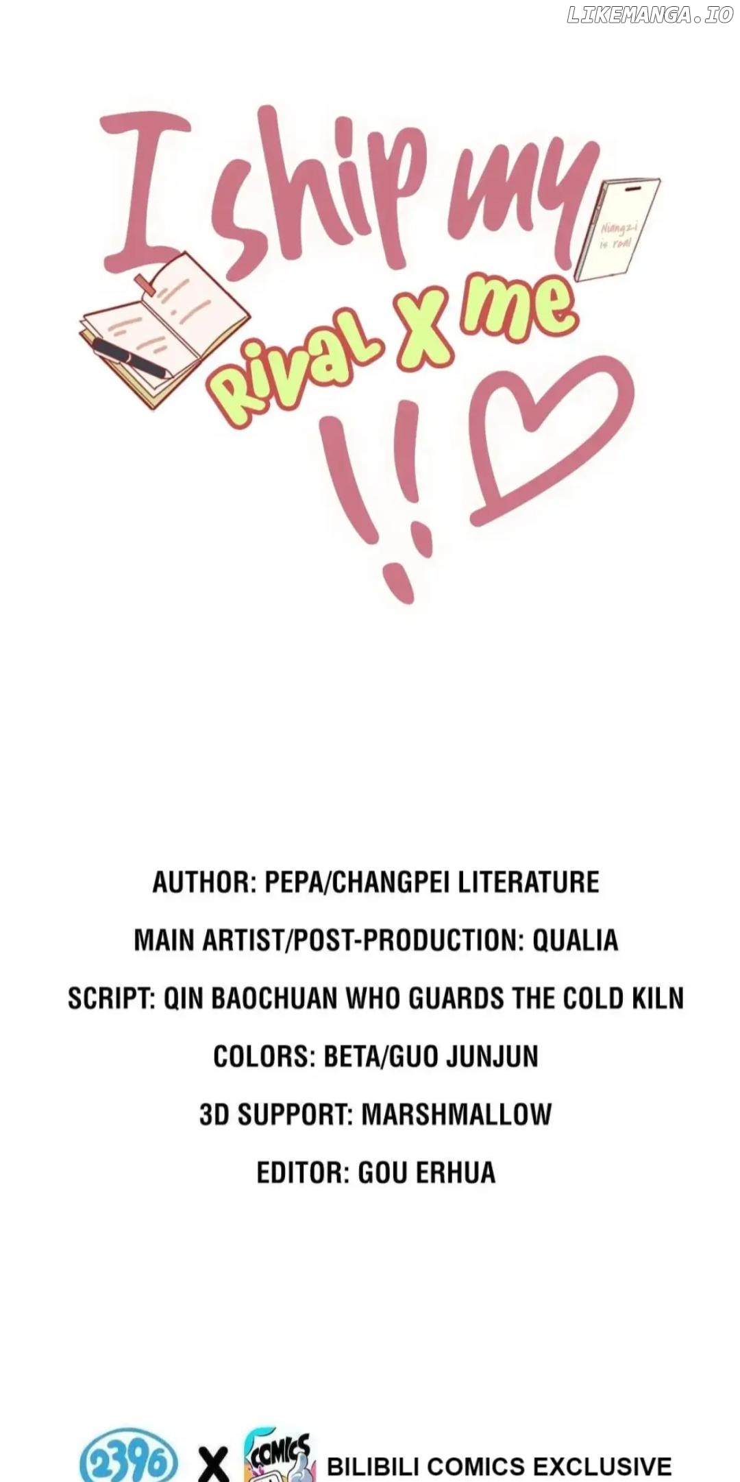 I Ship My Rival x Me Chapter 98 - page 3