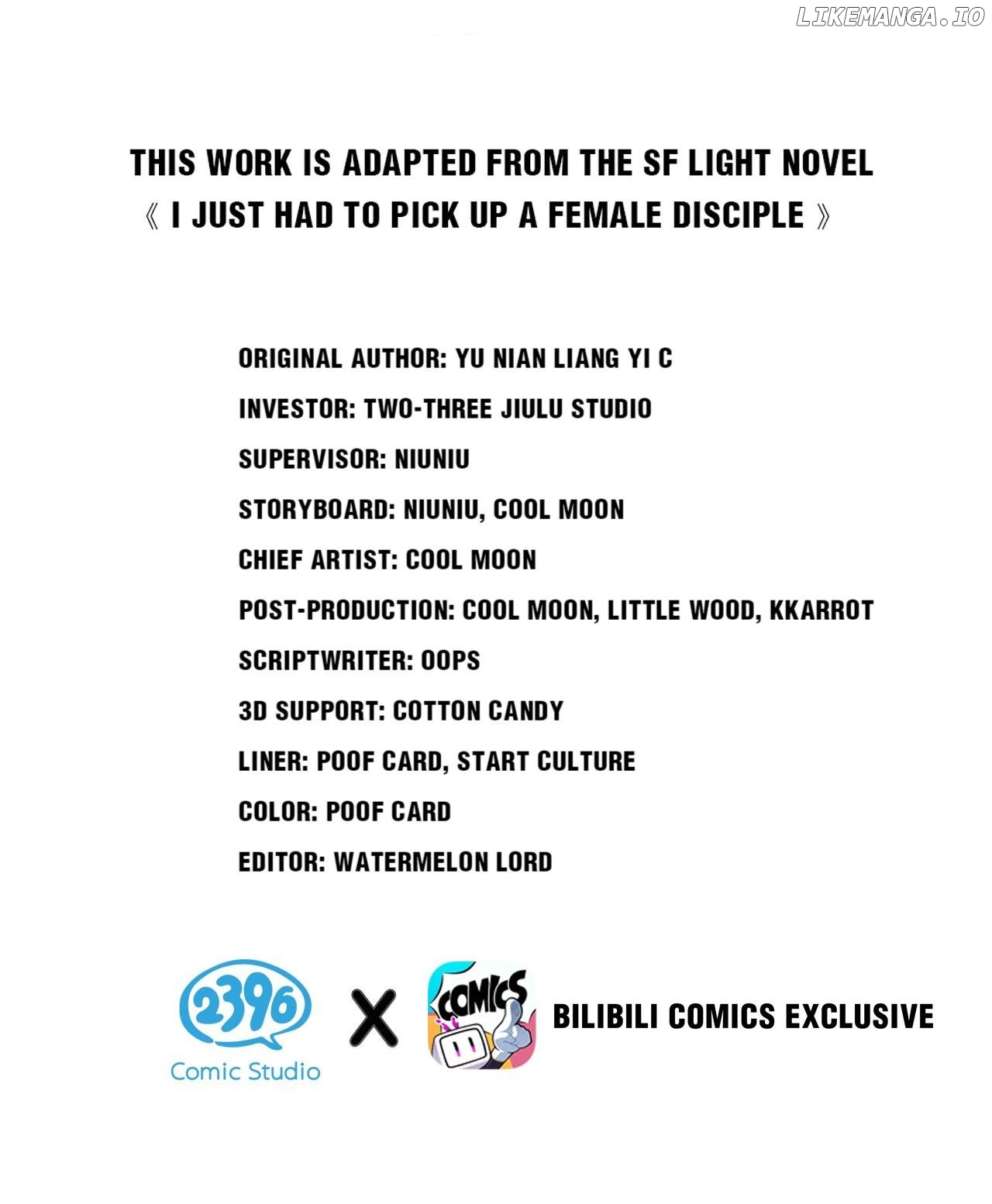 I Just Had To Pick Up A Female Disciple Chapter 101 - page 2