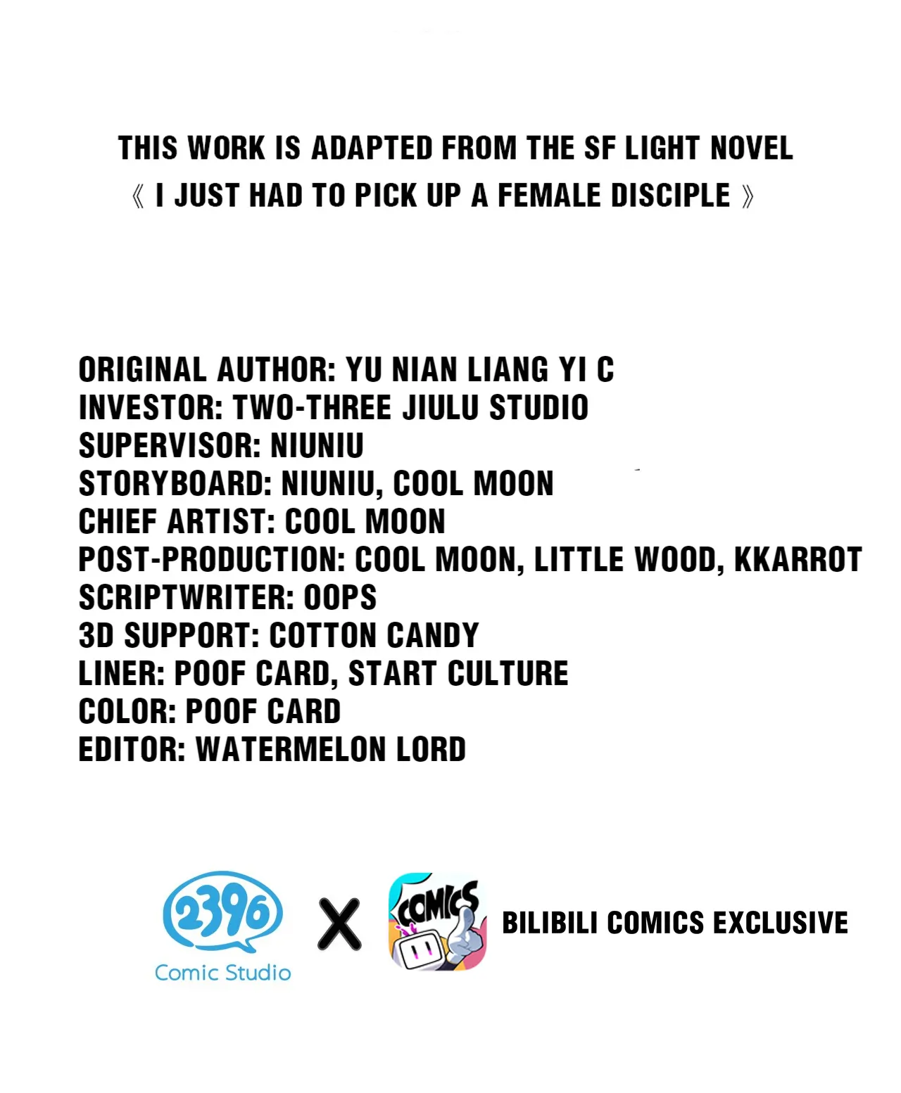 I Just Had To Pick Up A Female Disciple Chapter 106 - page 2