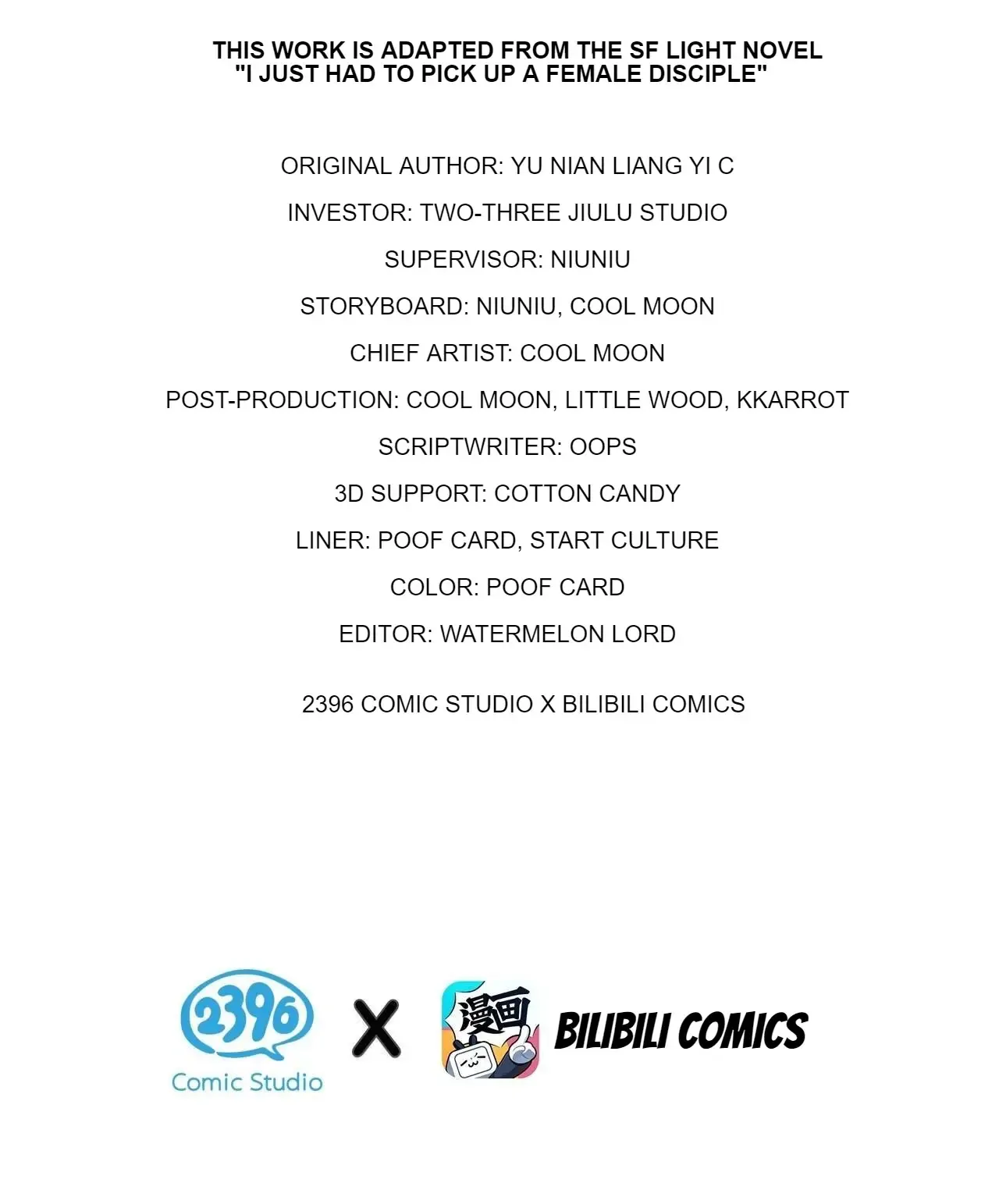 I Just Had To Pick Up A Female Disciple Chapter 141 - page 2