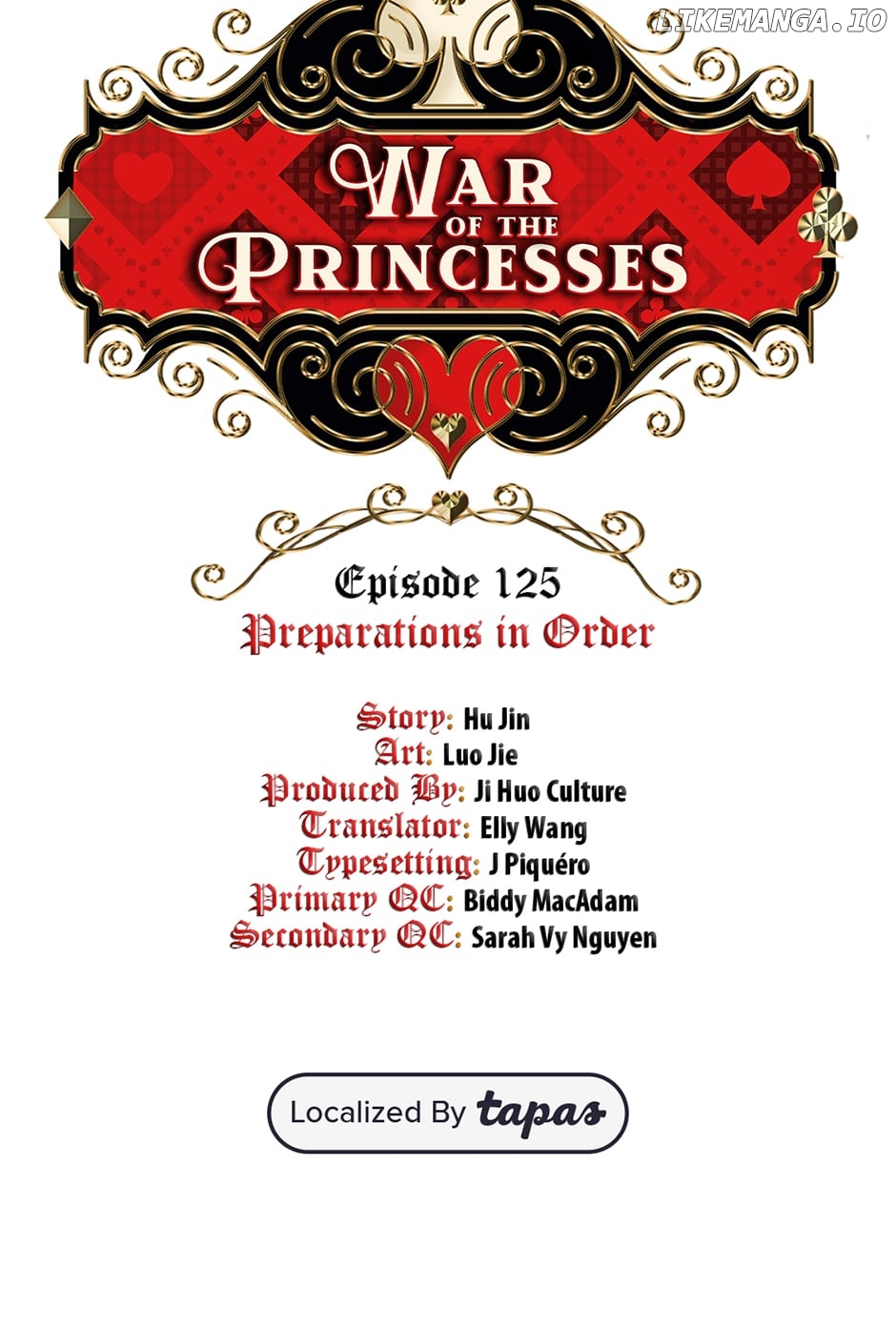 War of the Princesses Chapter 125 - page 42