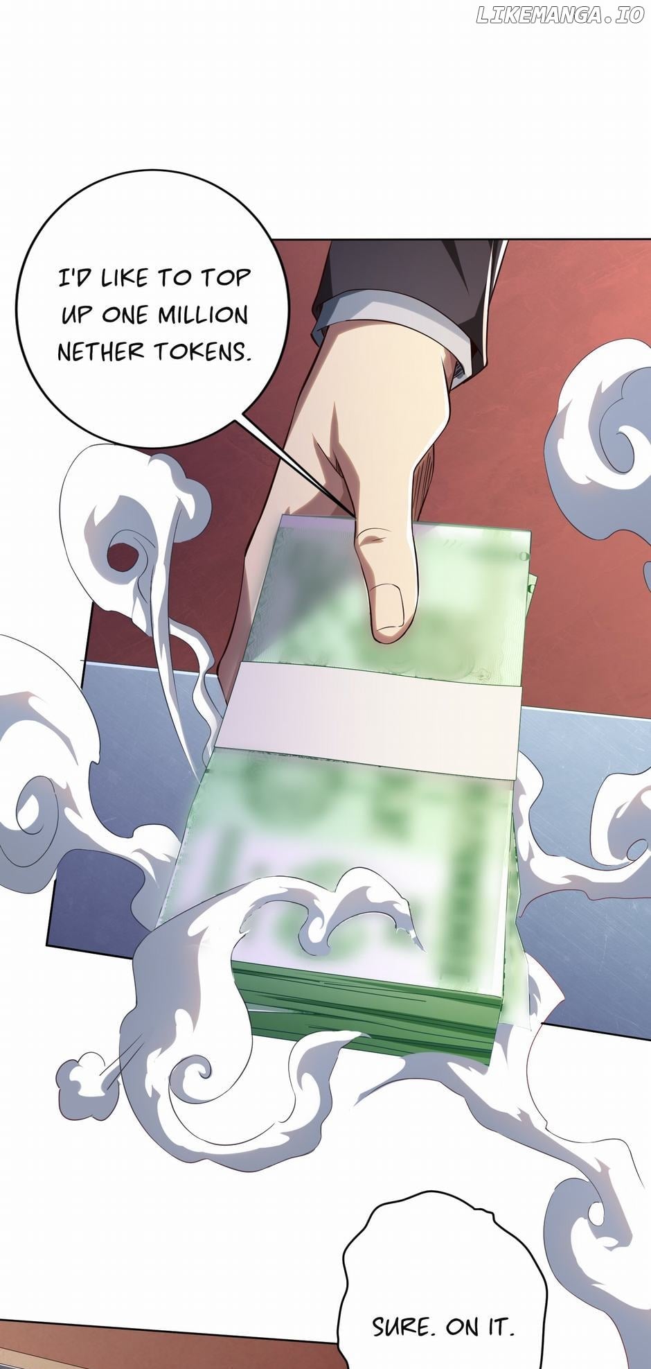 With My Netherworld Trillions, Game On! Chapter 23 - page 9